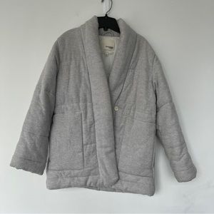 Aritzia Wilfred free comforter coat